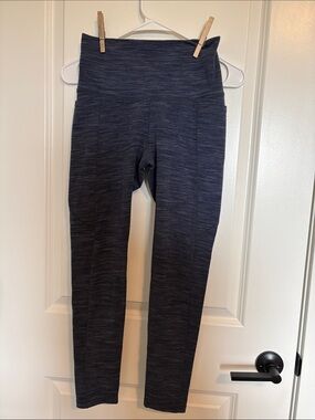 CALIA by Carrie Underwood Heathered Slate Leggings - Blue Gray